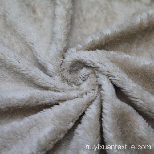 Чистое полиэфирное одеяло теплое вязаное коралловое бархат
